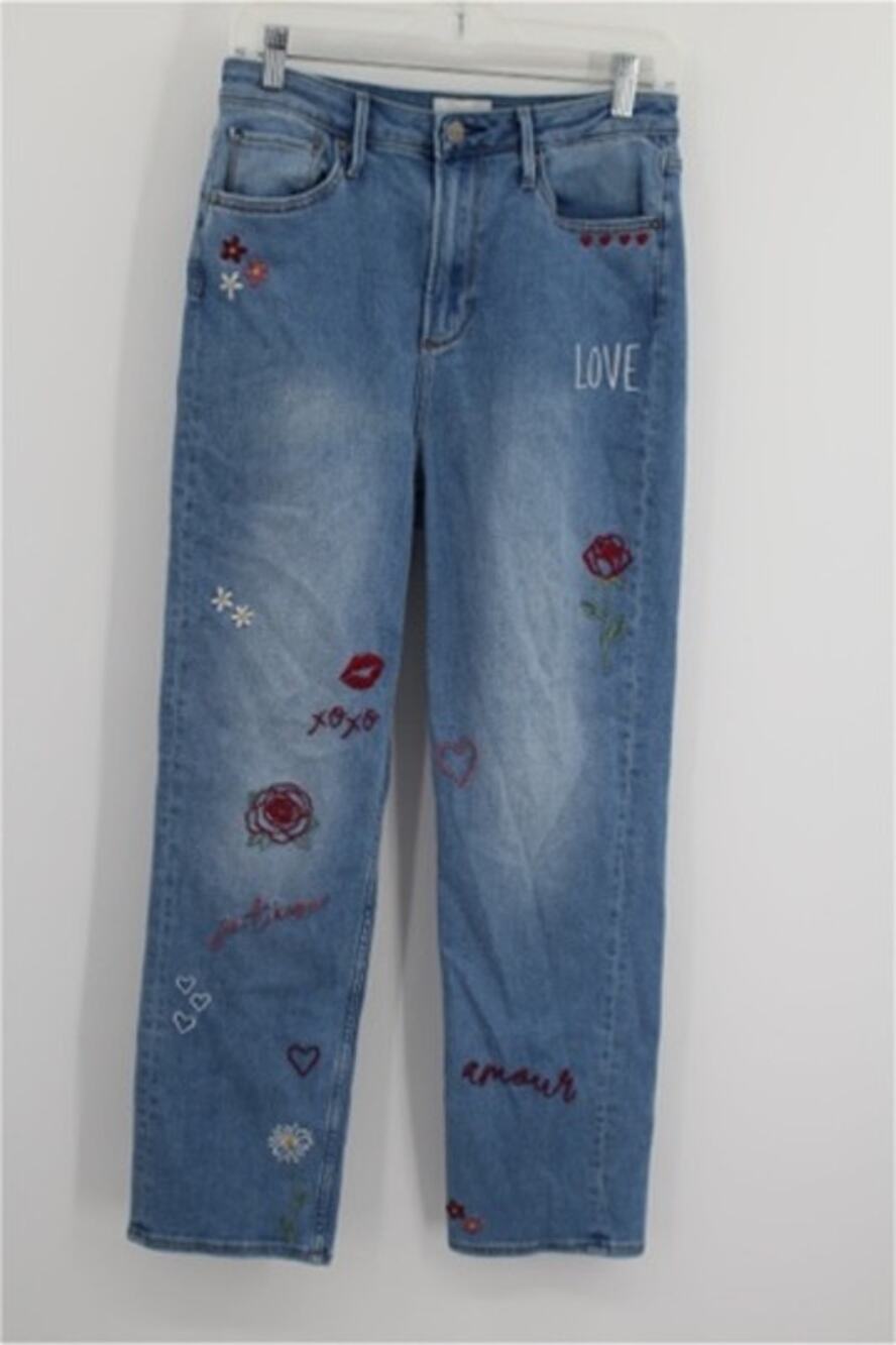 Driftwood Jeans Love Notes Jordie Relaxed Straight Jean size 6
